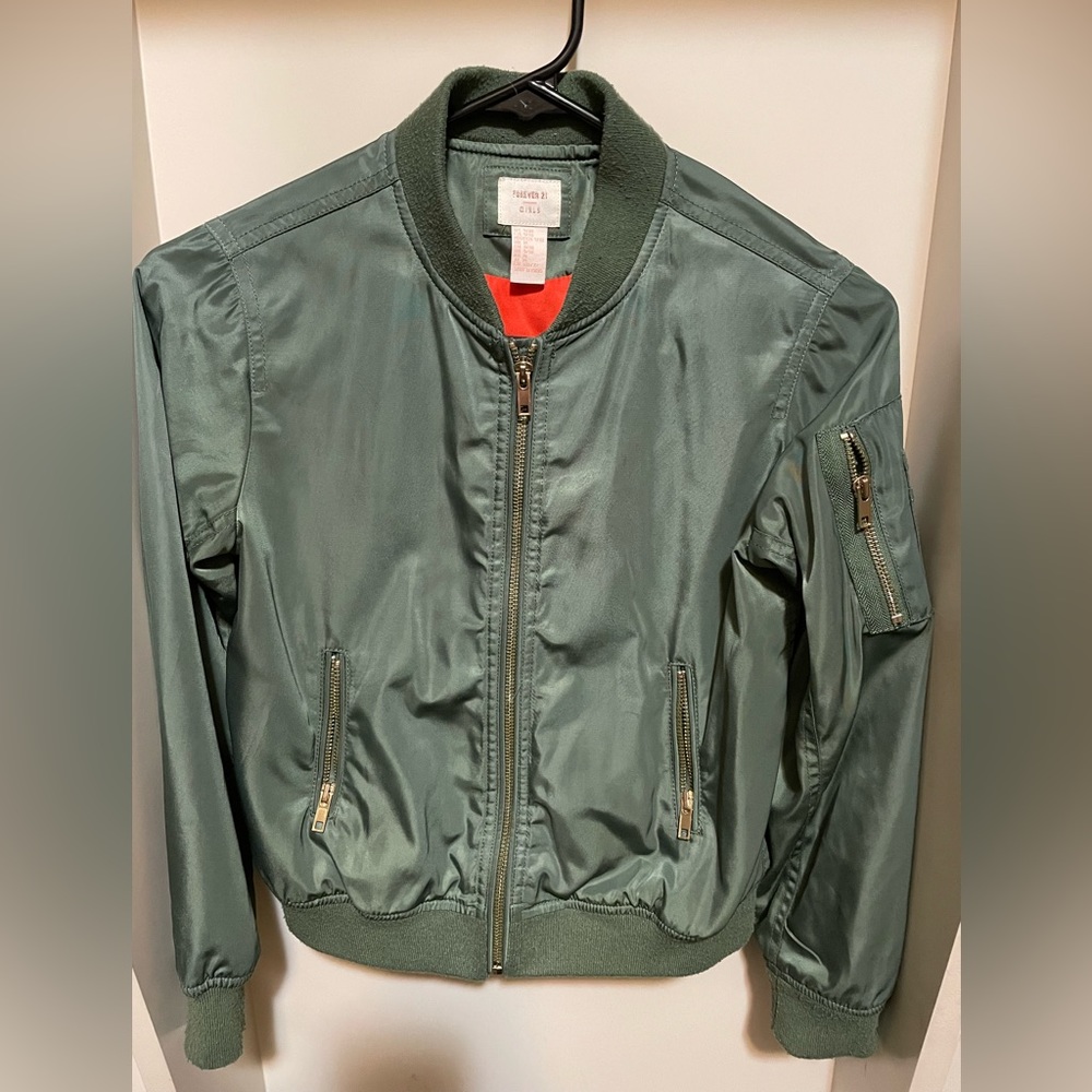 Forever 21 Flight Jacket Size 9/10